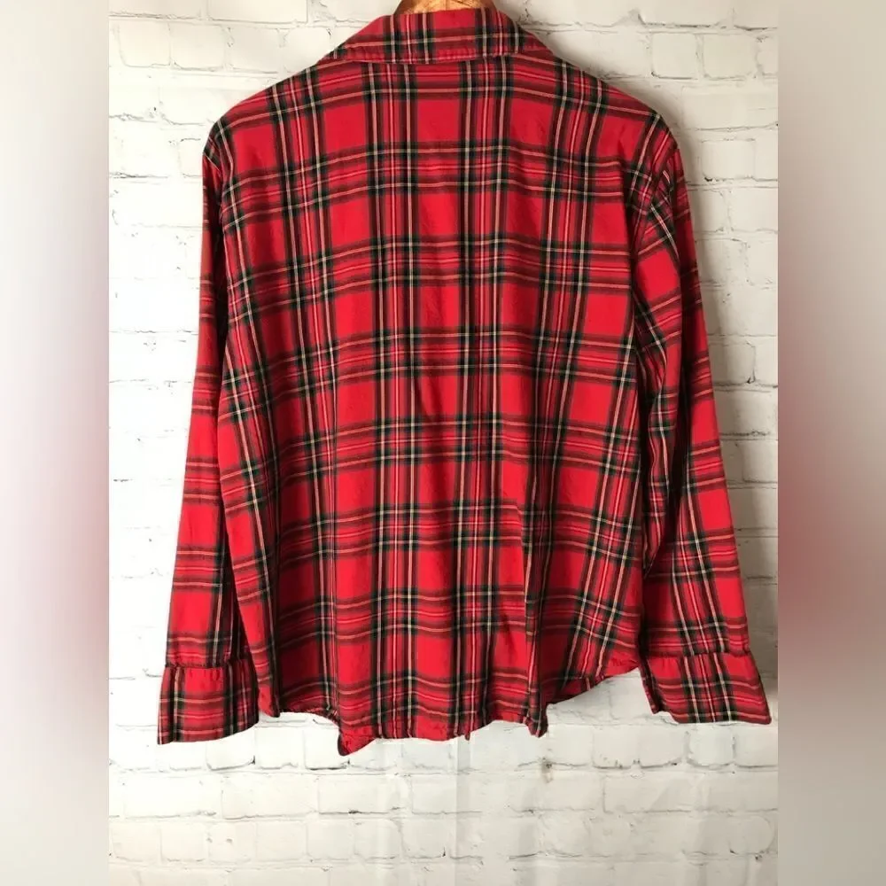 Victoria Secret Button Down Nightshirt Large